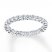 Diamond Eternity Ring 1 ct tw Round-cut 14K White Gold