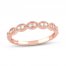 Diamond Anniversary Ring 1/10 ct tw 10K Rose Gold