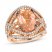 Le Vian Couture Morganite Ring 1 ct tw Diamonds 18K Strawberry Gold