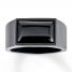 Men's Ring Agate Stainless Steel