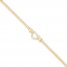 Heart Anklet 14K Yellow Gold