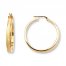 Hoop Earrings 14K Yellow Gold