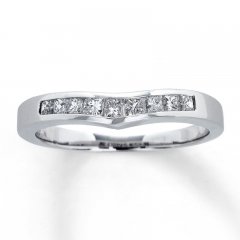 Previously Owned Enhancer 3/8 ct tw Diamonds 14K White Gold