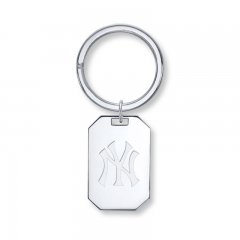 MLB New York Yankees Key Chain Sterling Silver