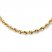 Rope Necklace 14K Yellow Gold 22" Length