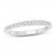 Diamond Wedding Band 1/4 ct tw Round-cut 14K White Gold