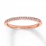 Previously Owned Diamond Band 1/10 ct tw 14K Rose Gold