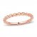 Diamond Wedding Band 1/20 ct tw 10K Rose Gold