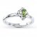 Stackable Ring Peridot Sterling Silver