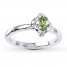 Stackable Ring Peridot Sterling Silver