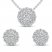 Boxed Set 1 ct tw Diamonds Sterling Silver