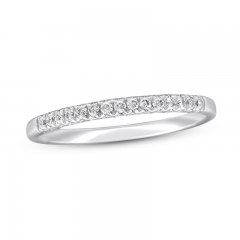 Diamond Wedding Band 1/6 ct tw 14K White Gold