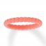 Peach Silicone Women's Wedding Band