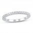 Lab-Created Diamonds by KAY Anniversary Ring 1/4 ct tw Round-cut 14K White Gold