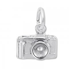 Camera Charm Sterling Silver