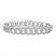 Men's Diamond Bracelet 1 ct tw Sterling Silver 8.5"