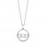 Hallmark Diamonds Mom Necklace 1/10 ct tw Sterling Silver 18"