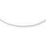 Adjustable Chain Necklace Sterling Silver 24-inch Length