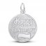 Anniversary Charm Sterling Silver