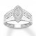 Diamond Ring 1/15 ct tw Round-cut 10K White Gold