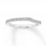 Diamond Wedding Band 1/5 ct tw 14K White Gold