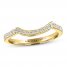 Adrianna Papell Diamond Wedding Band 1/5 ct tw Round-cut 14K Yellow Gold