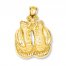 Boxing Gloves Charm 14K Yellow Gold