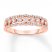 Diamond Ring 1/3 ct tw Round-cut 10K Rose Gold