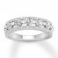 Diamond Anniversary Band 7/8 ct tw Round-cut 14K White Gold