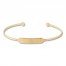 Geometric Cuff Bracelet 14K Yellow Gold