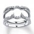 Previously Owned Diamond Enhancer Ring 1/2 ct tw 14K White Gold