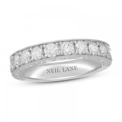 Neil Lane Diamond Anniversary Ring 1-1/2 ct tw Round-cut 14K White Gold