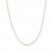 Singapore Chain Necklace 14K Two-Tone Gold 18" Length