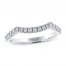 Leo Diamond Wedding Band 1/4 ct tw 14K White Gold