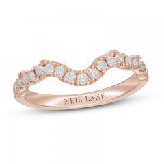 Neil Lane Diamond Wedding Band 1/3 ct tw 14K Rose Gold