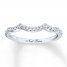 Neil Lane Bridal Wedding Band 1/6 ct tw Diamonds 14K White Gold