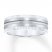 8mm Wedding Band White Tungsten Carbide