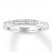 Diamond Wedding Band 1/4 ct tw 14K White Gold