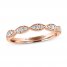 Adrianna Papell Diamond Anniversary Band 1/5 ct tw 14K Rose Gold