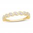 Diamond Anniversary Ring 1/10 ct tw Round-cut 10K Yellow Gold