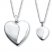 Mother/Daughter Necklaces Heart Locket/Pendant Sterling Silver