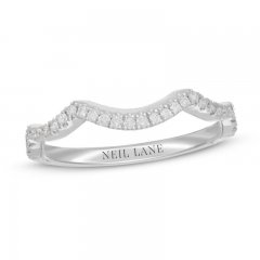 Neil Lane Diamond Wedding Band 1/4 ct tw Round-cut 14K White Gold