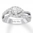 Neil Lane Diamond Engagement Ring 1-3/8 ct tw 14K White Gold