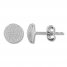 Diamond Earrings 1/5 ct tw Round-cut 10K White Gold