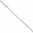 Snake Chain Anklet Sterling Silver 9" Length