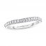 Adrianna Papell Diamond Wedding Band 1/5 ct tw 14K White Gold