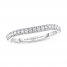 Adrianna Papell Diamond Wedding Band 1/5 ct tw 14K White Gold