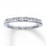 Diamond Wedding Band 1/5 ct tw Princess-cut 14K White Gold