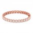 Diamond Fashion Bracelet 5 ct tw 10K Rose Gold 7"