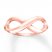 Infinity Ring 14K Rose Gold